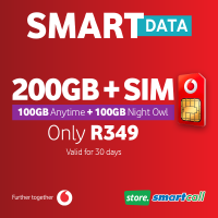 SIM Only + 200GB Smart Data